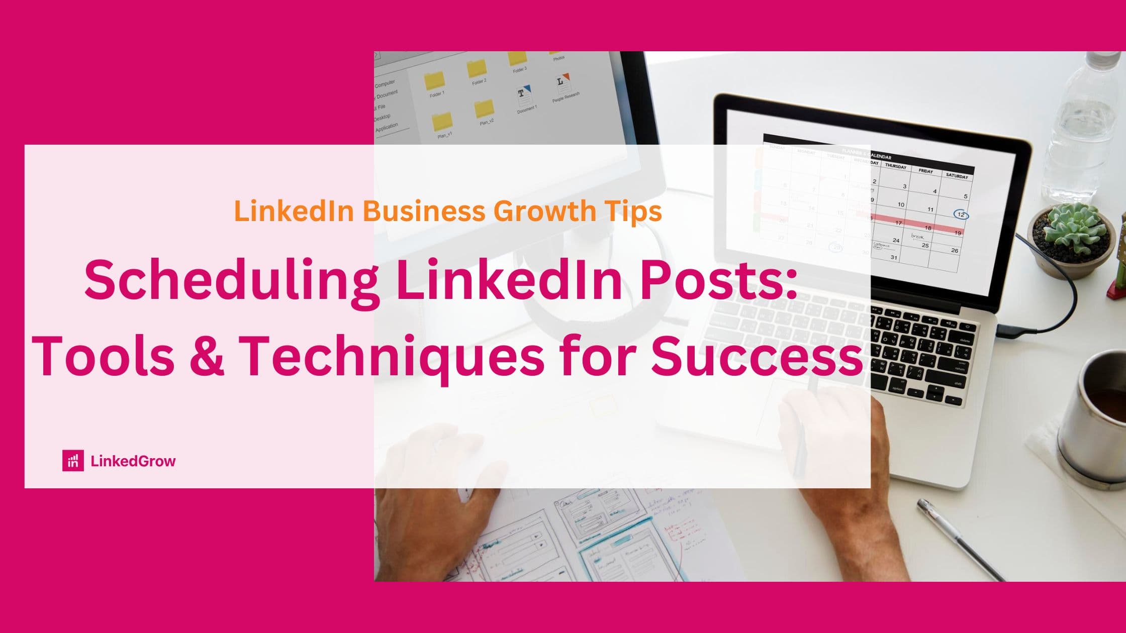 Scheduling LinkedIn Posts: Tools and Techniques for Success